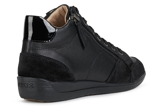Geox baskets sneakers d0468d noir8005601_3