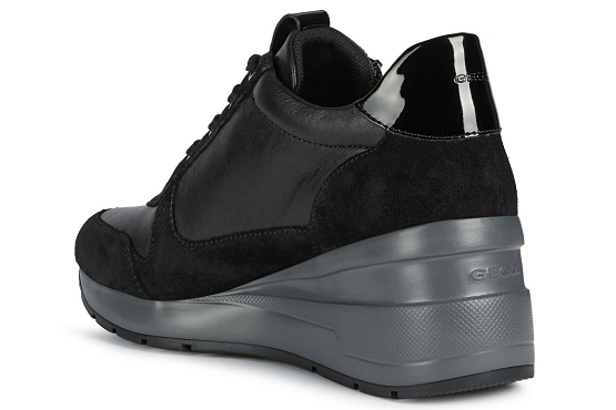 Geox baskets sneakers d048lb noir8005701_4