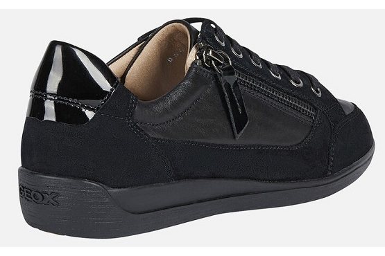 Geox baskets sneakers d6468a noir8006001_3