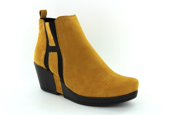 Hirica boots bottine carla jaune8008602_1