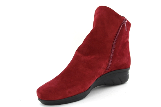 Hirica boots bottine dayton rouge8009202_2