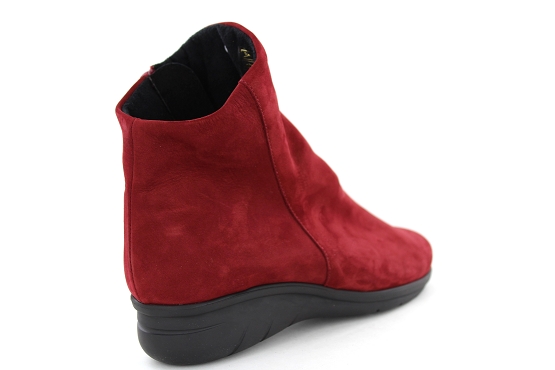 Hirica boots bottine dayton rouge8009202_3