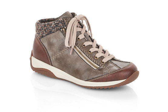 Rieker baskets sneakers l5223.24 taupe8014401_1