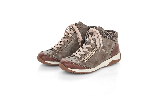 Rieker baskets sneakers l5223.24 taupe8014401_4
