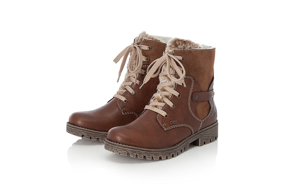 Rieker boots bottine 785g1.23 camel8015201_4