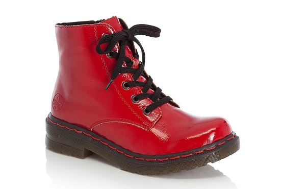 Rieker boots bottine 76240.33 rouge8015901_1