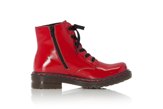 Rieker boots bottine 76240.33 rouge8015901_3