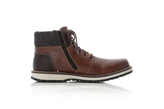 Rieker bottines boots 38434.26 marron8016701_3