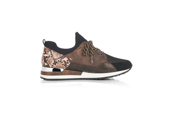 Remonte baskets sneakers r2503.24 marron8022301_3