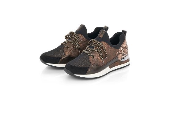 Remonte baskets sneakers r2503.24 marron8022301_4