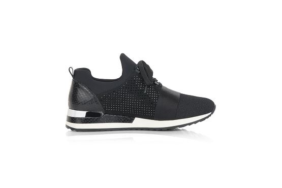 Remonte baskets sneakers r2500.02 noir8022401_3