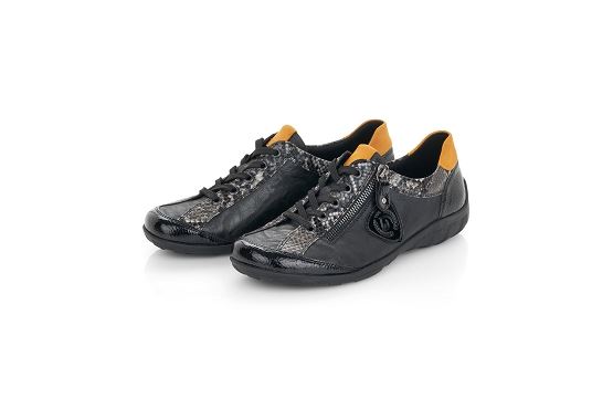 Remonte baskets sneakers r3415.02 noir8022501_4