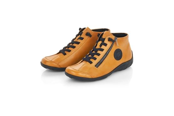 Remonte baskets sneakers r3491.68 jaune8022601_4