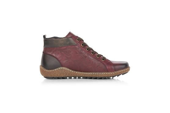 Remonte baskets sneakers r4790 bordeaux8022701_3