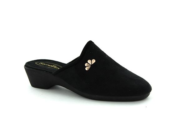 Semelflex pantoufles carene noir8022902_1