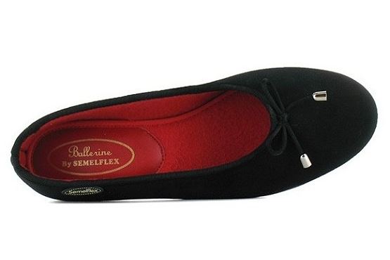 Semelflex pantoufles emeraude noir8023201_3