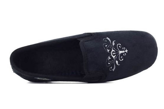Semelflex pantoufles marie chantal noir8023302_3