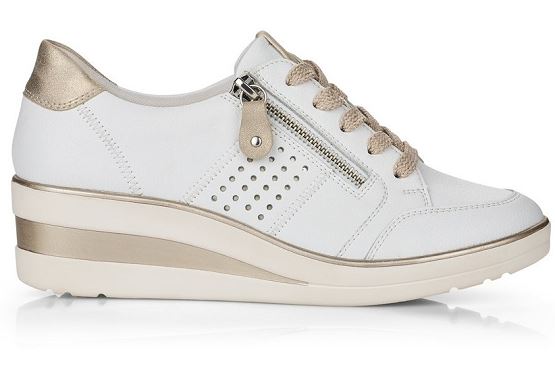 Remonte baskets sneakers r7215.80 blanc8027701_3