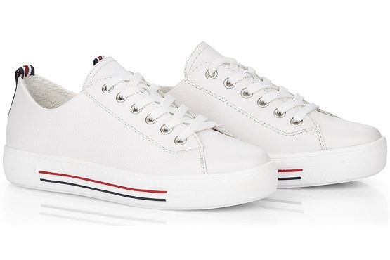 Remonte baskets sneakers d0900.80 blanc8027901_5