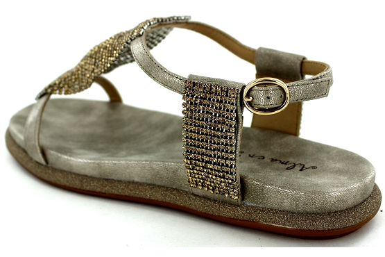 Alma en pena sandales nu pieds ap 395 cuir bronze8030401_3