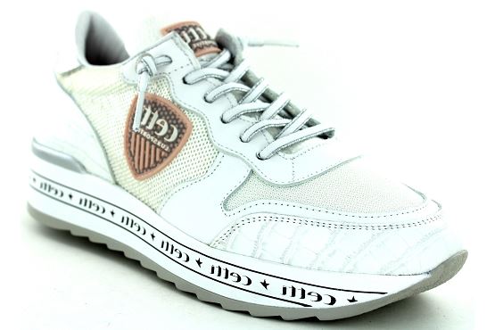 Cetti baskets sneakers c1251 sra cuir blanc8030701_1