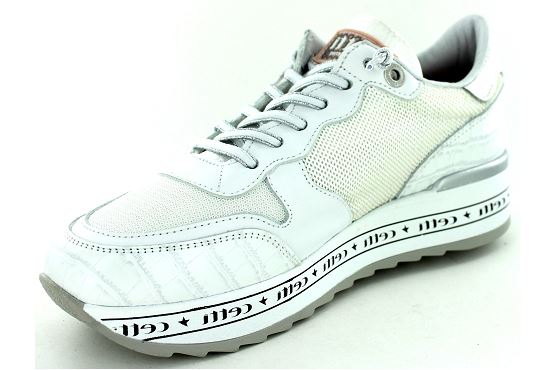 Cetti baskets sneakers c1251 sra cuir blanc8030701_2