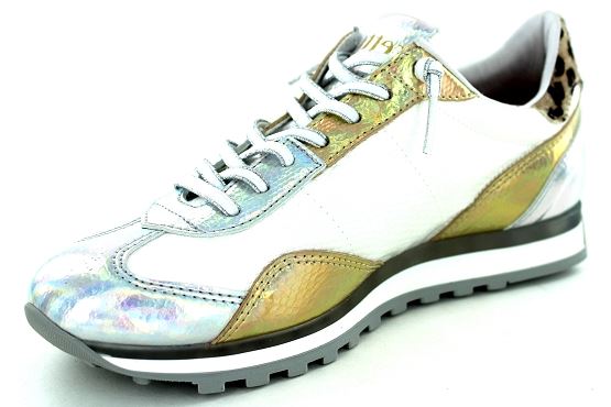 Cetti baskets sneakers c 1252 sra cuir platinium8030801_2