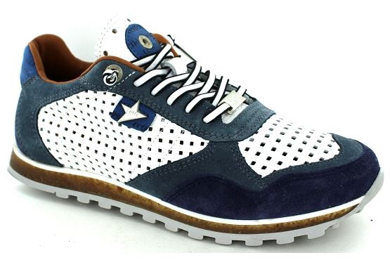 Cetti baskets sneakers c 848 cuir marine8031301_1