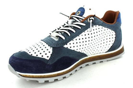 Cetti baskets sneakers c 848 cuir marine8031301_3