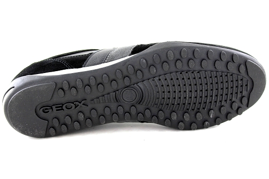 Geox baskets sneakers outlet u52t5c cuir noir8032701_4