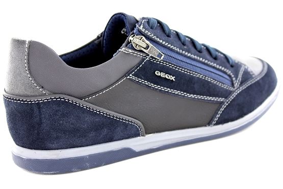 Geox baskets sneakers outlet u044ga cuir marine8033101_2