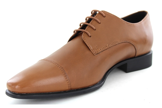 Geox derbies lacets outlet u0299a cuir marron8033201_3