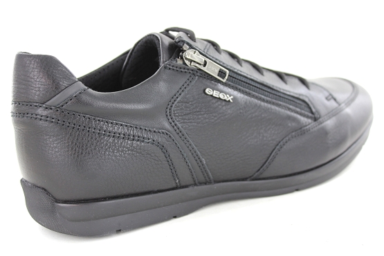 Geox baskets sneakers outlet uo47vc cuir noir8033301_2