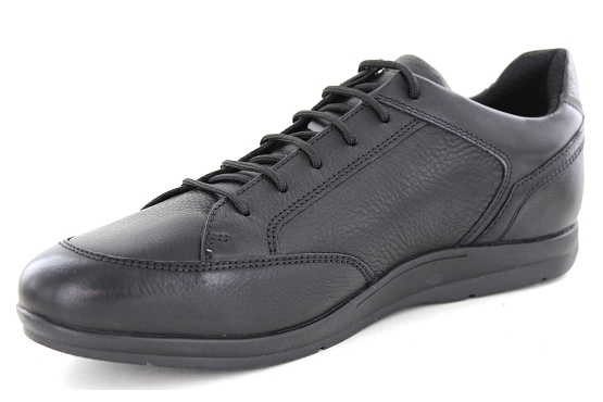 Geox baskets sneakers outlet uo47vc cuir noir8033301_3