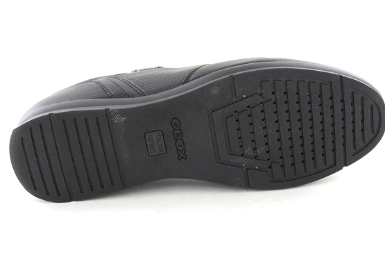 Geox baskets sneakers outlet uo47vc cuir noir8033301_4