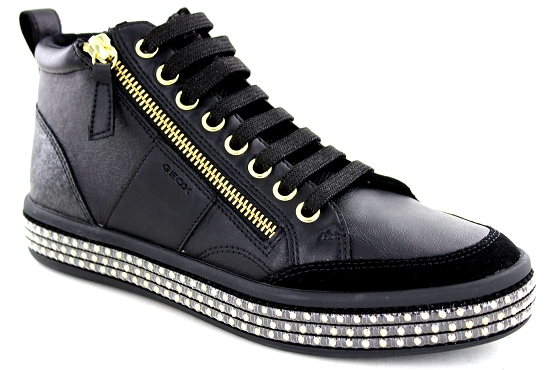 Geox baskets sneakers oulet d94ffg noir8033801_1