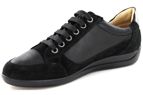 Geox baskets sneakers oulet d6468a noir8034101_3