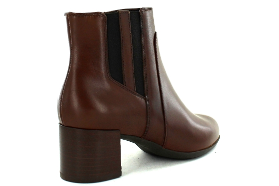 Geox boots bottine outlet d94cbb cuir marron8034401_2