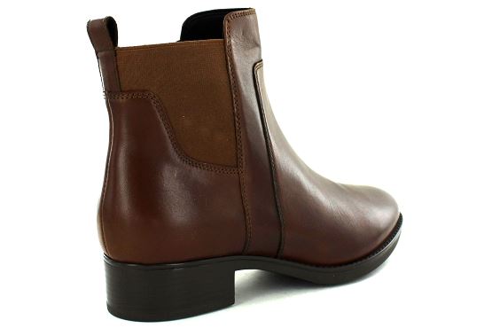 Geox boots bottine outlet d94g1c cuir marron8034701_2