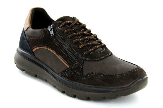 Imac baskets sneakers 852421 cuir cafe8038601_1