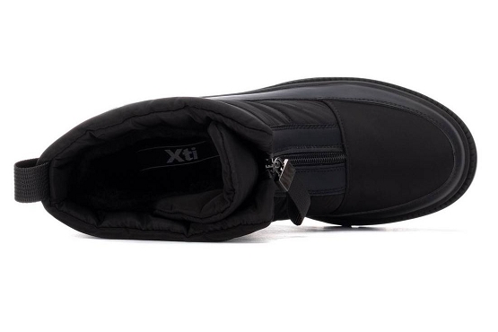 Xti.carmela boots bottine 144449 textile noir8040201_5