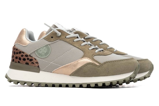 Xti.carmela baskets sneakers 144161 textile kaki8040401_4