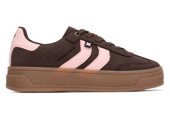 Xti.carmela baskets sneakers 144586 microfibre brown8040801_2