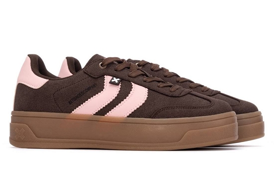 Xti.carmela baskets sneakers 144586 microfibre brown8040801_4
