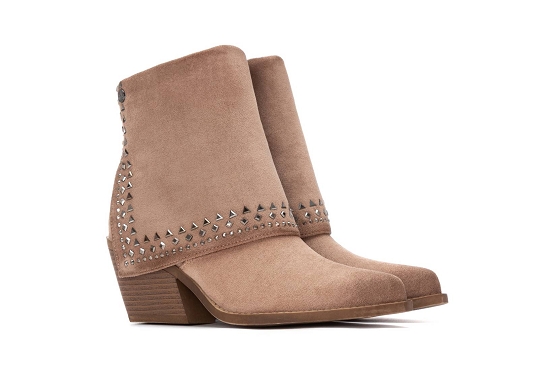 Xti.carmela boots bottine 144464 microfibre beige8041101_4