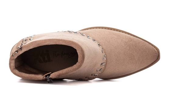 Xti.carmela boots bottine 144464 microfibre beige8041101_5