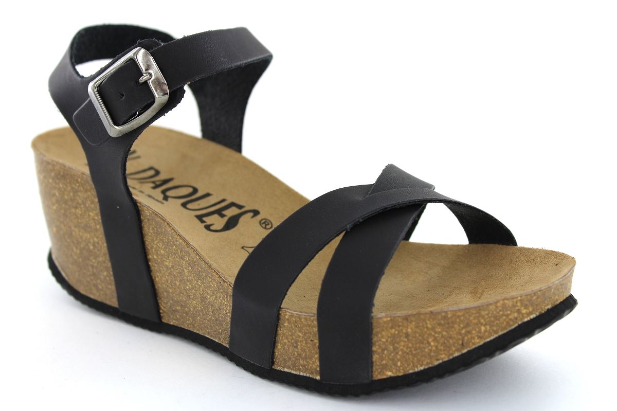Kdaques Conti FemmeSergio Castel Sandales Nu Pieds Noir iPkXZu